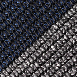 Fresco Tweed Panel Tie (Gray x Dark Navy)