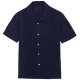 Camp Collar Irish Linen Short Sleeve Shirt - (Made to order)