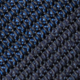 Fresco Tweed Panel Tie (Dark Navy x Dark Navy)