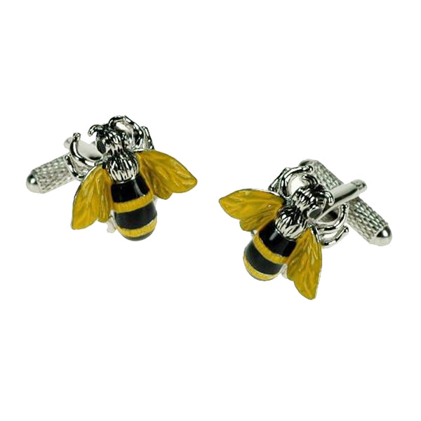BEE CUFFLINKS