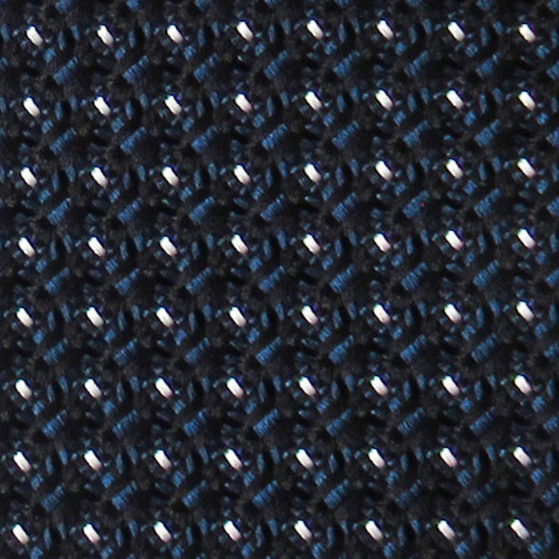 Line Dot Tie (Dark Navy)