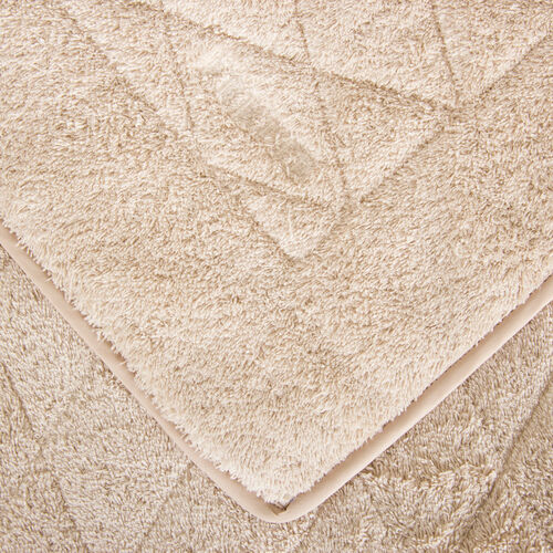 Savage Beige Unito Bath Mat