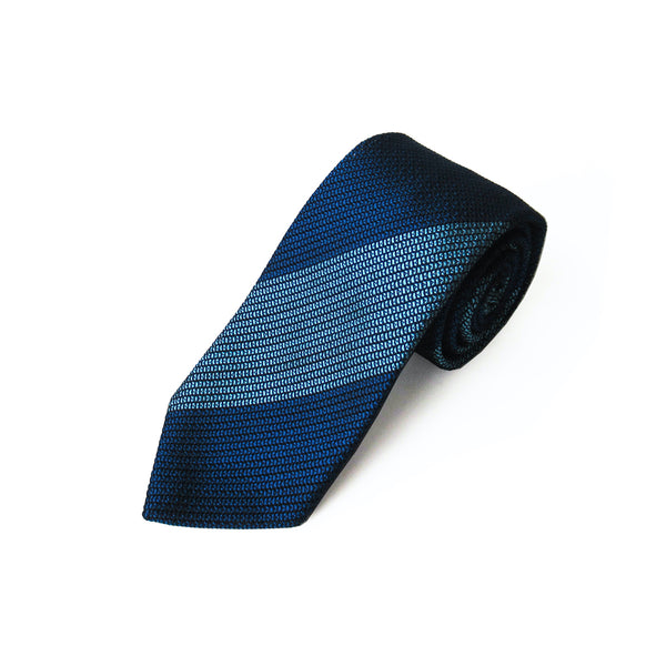 Fresco Regimental Thai Tie (Navy x Saxophone)