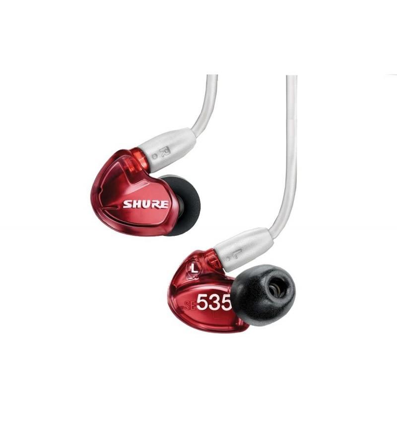 SE535 Sound-Isolating In-Ear Stereo Headphones with 3.5mm Audio Cable (Special Red Edition)