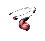 SE535 Wireless Sound-Isolating Earphones with Bluetooth 5.0 and 3.5mm In-Line Remote/Mic Cables (Special Red Edition)