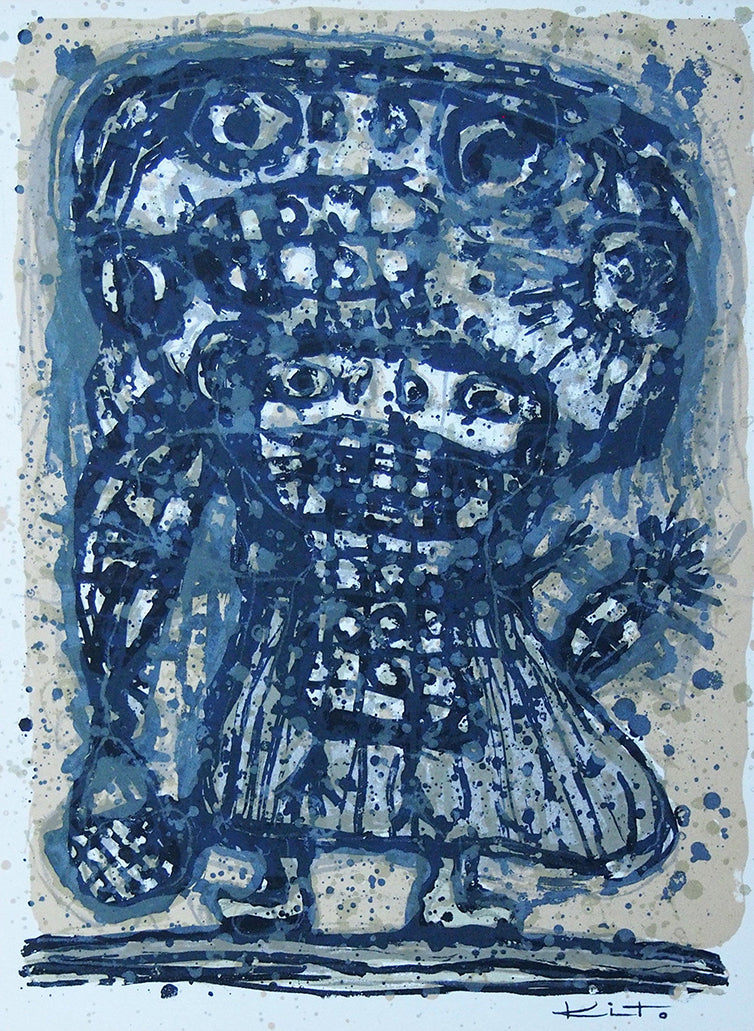 Original Lithograph - 'Enfant' 1964