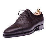 Dark Brown Bull and Suede Oxfords