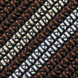 2 Line Regimental Tie (Brown)