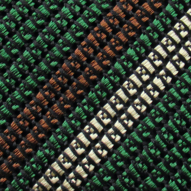 2 Line Regimental Tie (Green)