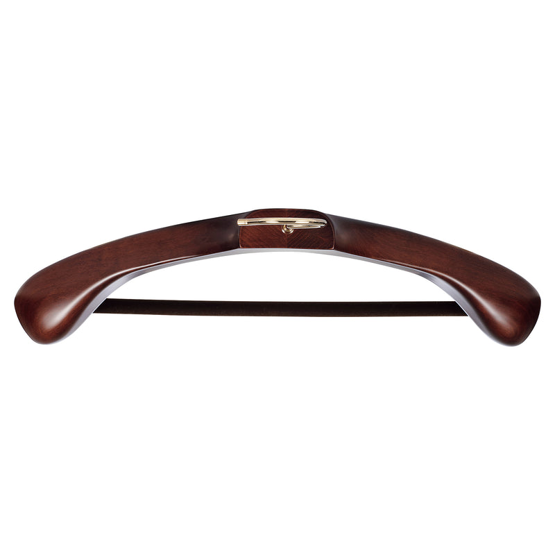 Nakata for Kevin Seah Mars Brown Beech Wood Suit Hanger