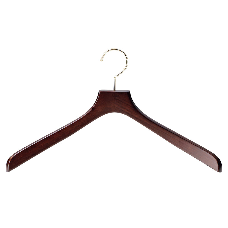 Mars Brown Beech Wood Shirt Hanger (Set of 5)