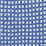 Blue Geometric Silk Tie