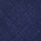 Navy Wool Silk Tie