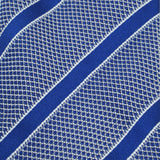 Blue Striped Silk Tie