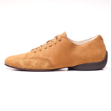 Driving Derby Tan Nubuck Sneakers