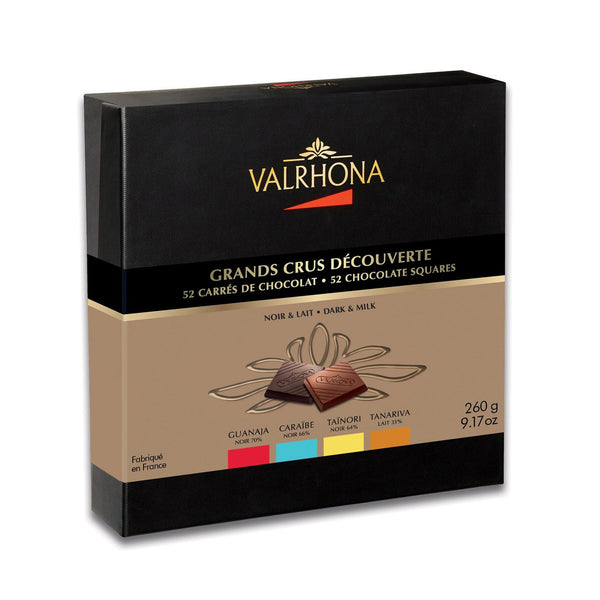 Gift Box 52 Squares 4 Grand Cru Dark & Milk Choc