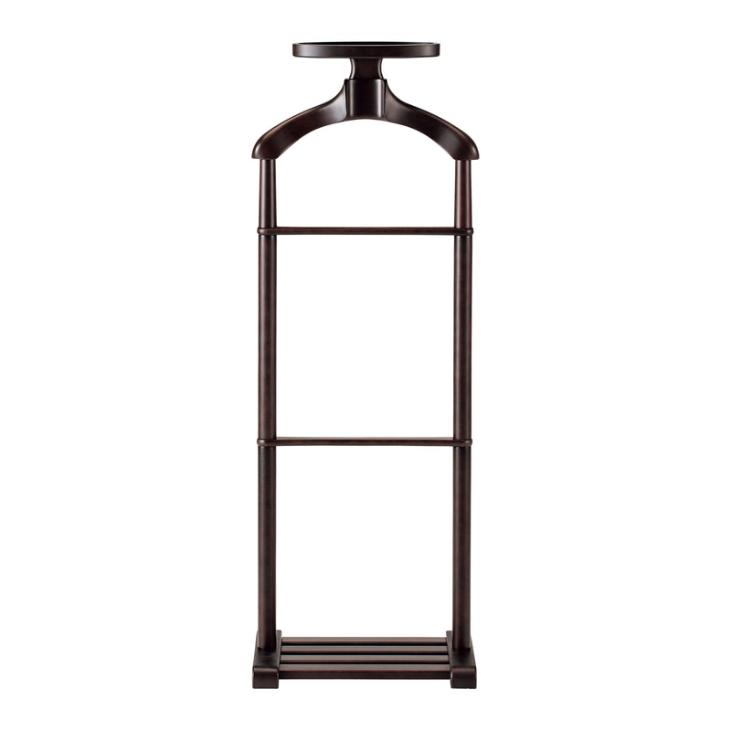 Smoked Brown Beech Wood Giorno Valet Stand