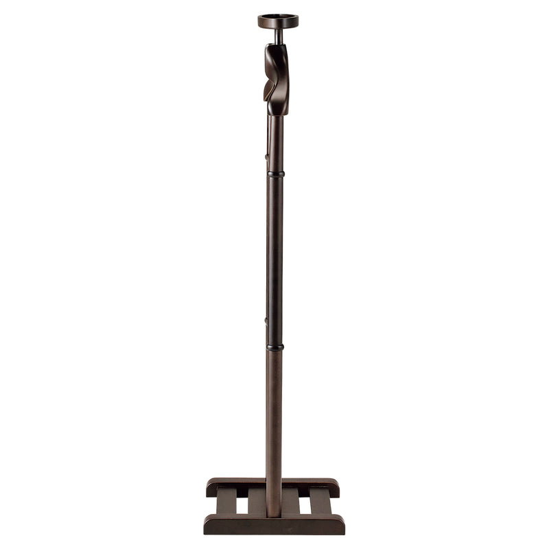 Smoked Brown Beech Wood Giorno Valet Stand