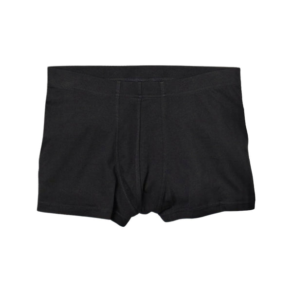 Short Black Cotton Trunks