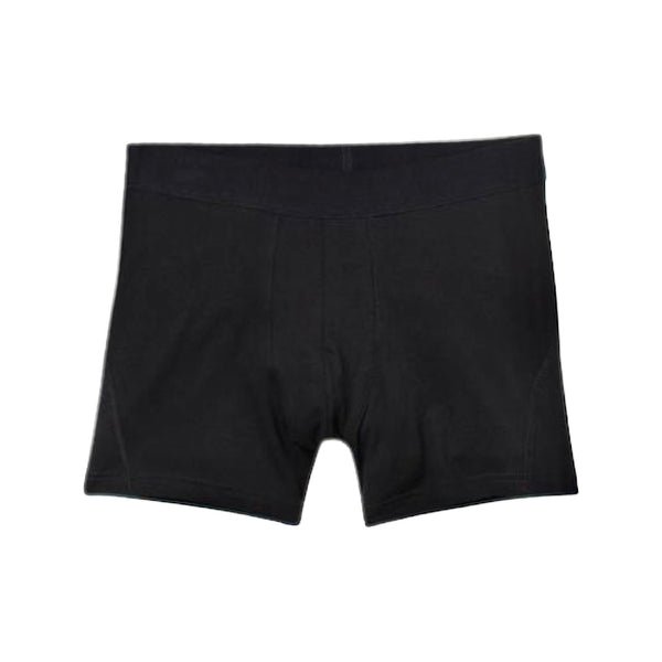 Mid Black Cotton Trunks