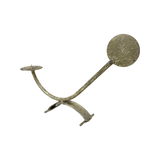 Vintage Modernist German Metal Candle Holders