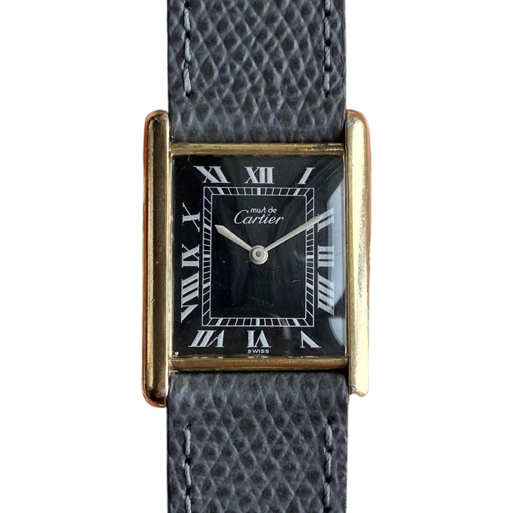 Vintage must de Cartier Tank Pre Owned Kevin Seah Online