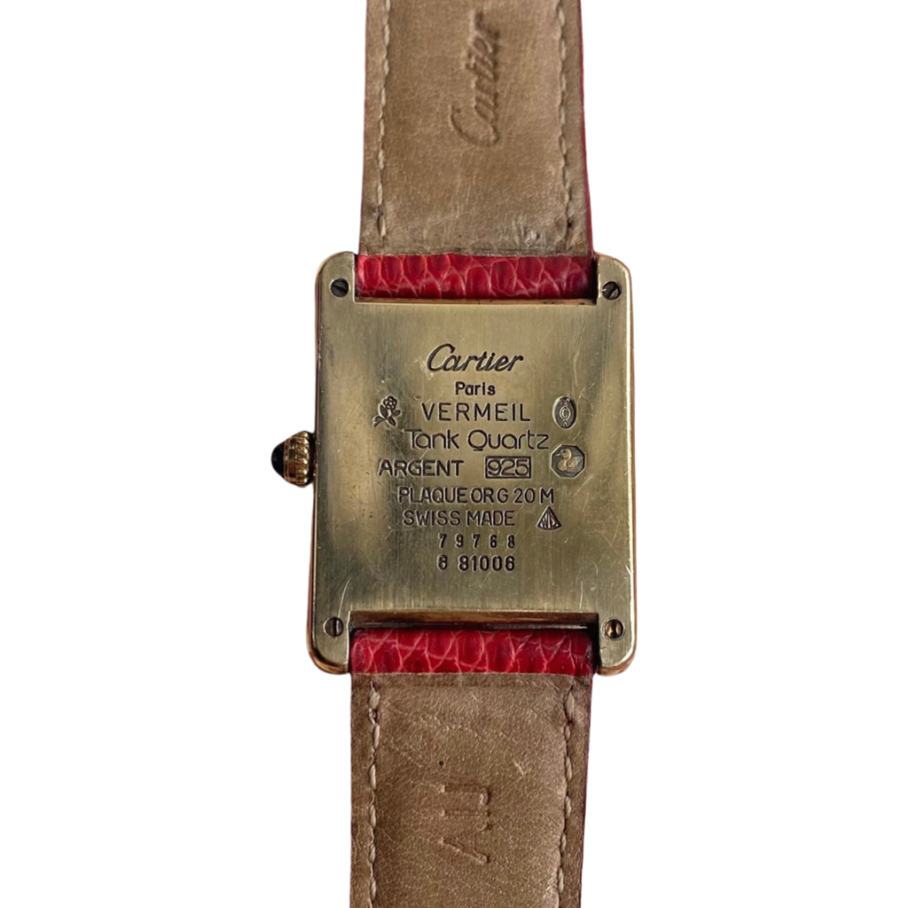 Cartier 2025 tank argent