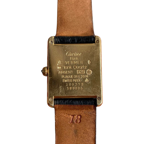 Vintage 1970s Must de Cartier Tank