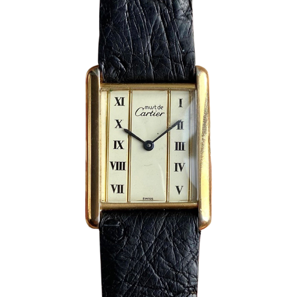 Vintage 1970s Must de Cartier Tank
