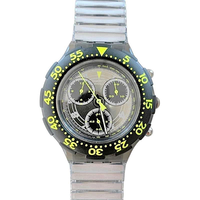 Vintage 1994 SBM100 Aqua Chrono WATER POWER