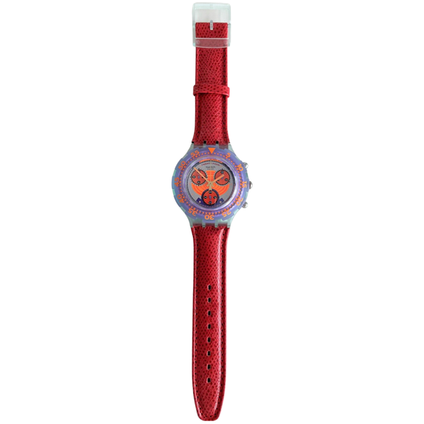 Vintage 1993 vintage SBG100 Aqua Chrono RED HARBOUR