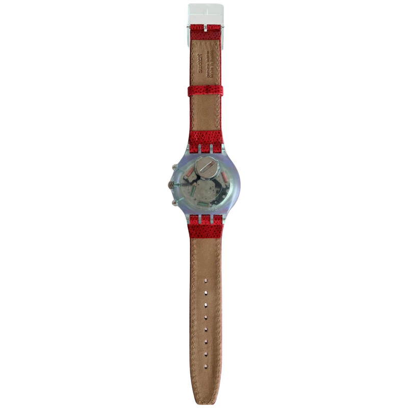 Vintage 1993 vintage SBG100 Aqua Chrono RED HARBOUR