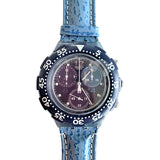 Vintage 1995 SBL100 Aqua Chrono BLUE WINGS