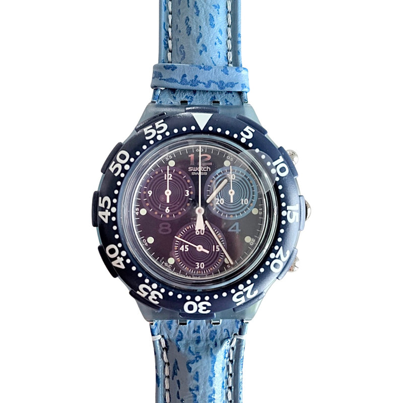 Vintage 1995 SBL100 Aqua Chrono BLUE WINGS