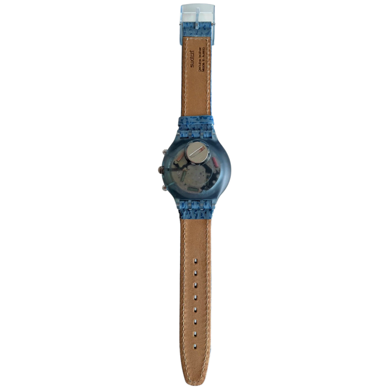 Vintage 1995 SBL100 Aqua Chrono BLUE WINGS