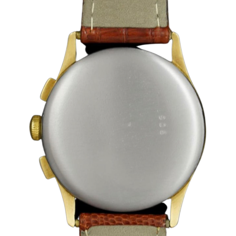 Vintage 1940s 18k Gold Uni-Compax Chronograph