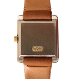 Vintage 1970s De Ville Steel/18k Yellow Gold