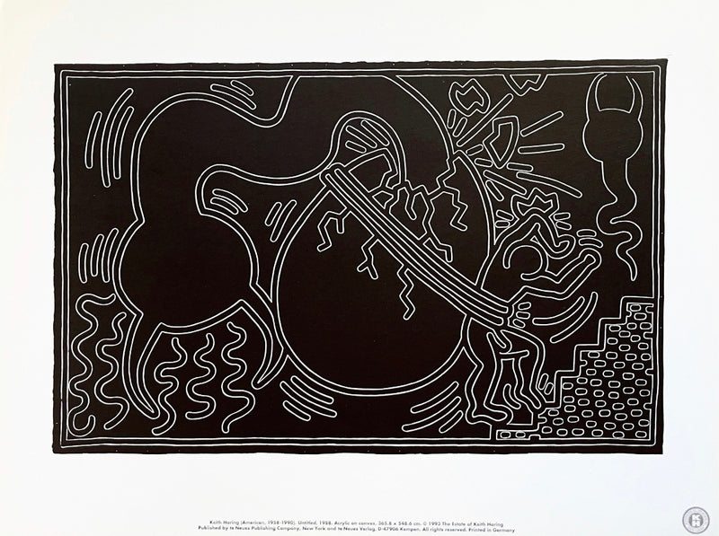 Original Lithograph - “Untitled, 1988”