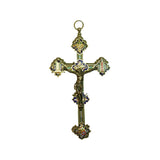 Antique Micro Mosaic Crucifix