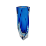 Vintage Murano Sommerso Vase (Blue)