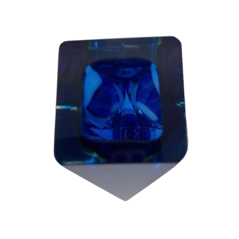 Vintage Murano Sommerso Vase (Blue)