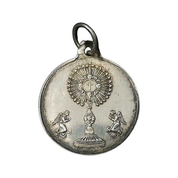 Antique French Association des Enfants des Saint-Sacrement Pendant