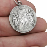 Antique French Saint Joan of Arc Pendant