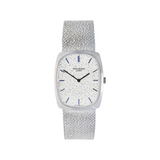 Ref.3567 White Gold Tonneau with Pitted Dial & Bracelet