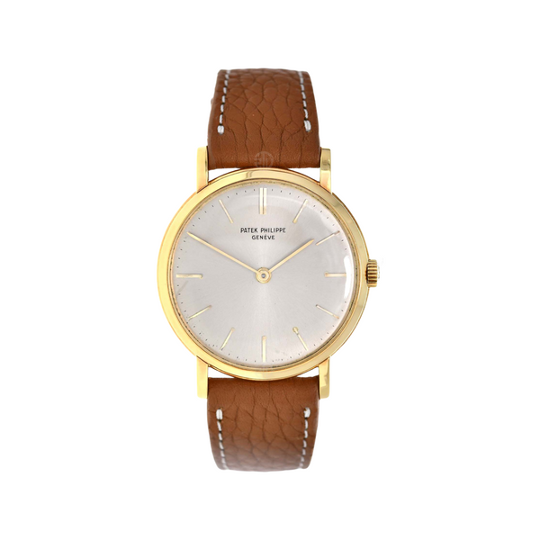 Calatrava Ref.3434J 'Amagnetic' Gold Wristwatch