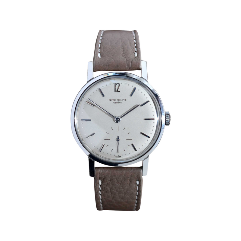 Calatrava Ref.3417 Amagnetic Steel Dress Watch