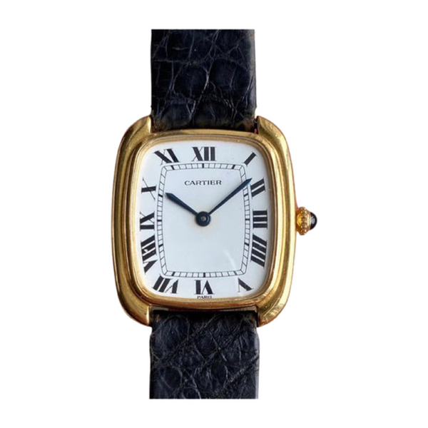 Vintage 1960s Cartier Automatique (18K Yellow Gold)