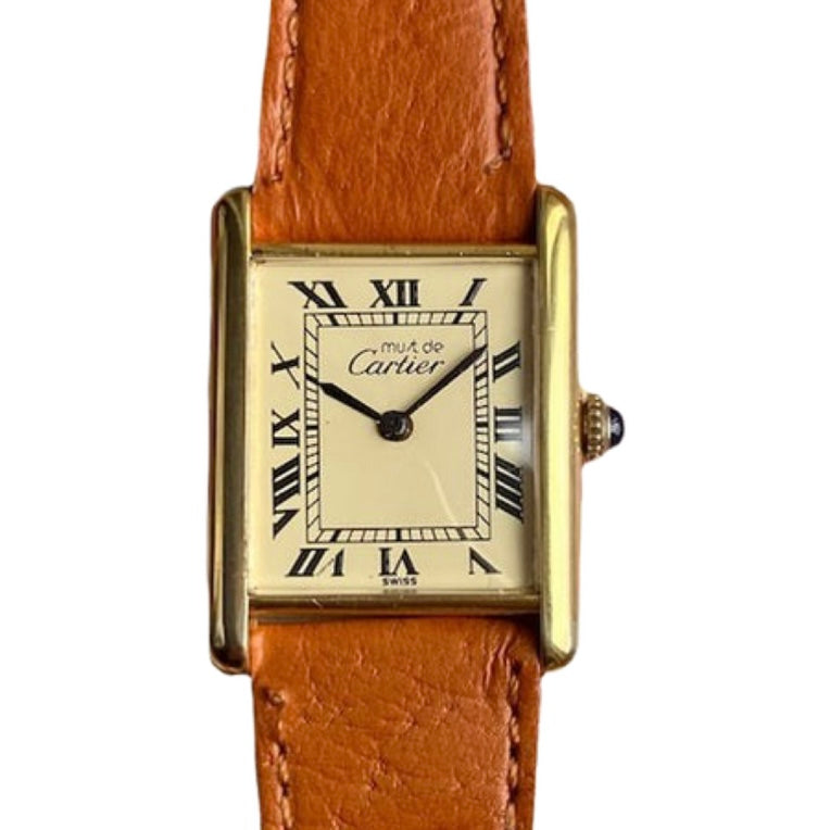 Vintage 1970s must de Cartier tank