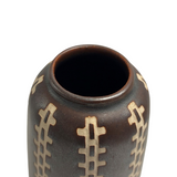 Vintage Piesche & Reif Keramik Sgraffito Vase