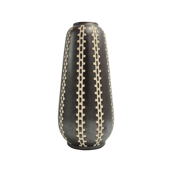 Vintage Piesche & Reif Keramik Sgraffito Vase